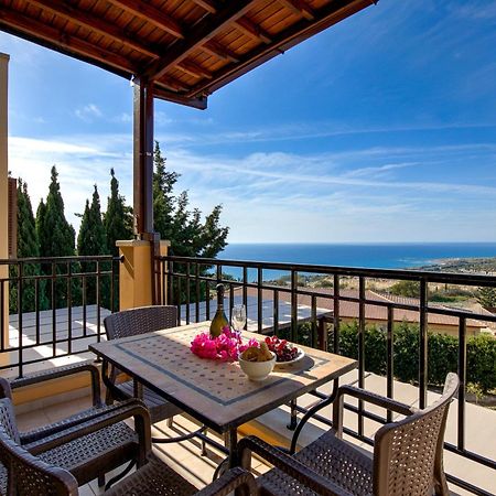 1 Bedroom Apartment Pyrgos With Beautiful Sea And Sunset Views, Aphrodite Hills Resort كوكليا المظهر الخارجي الصورة